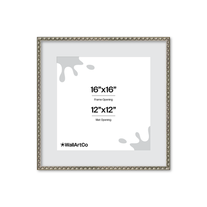 The Quiet Drama Gray Picture Frame