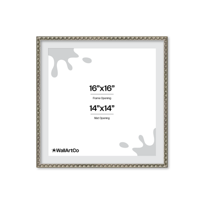 The Quiet Drama Gray Picture Frame