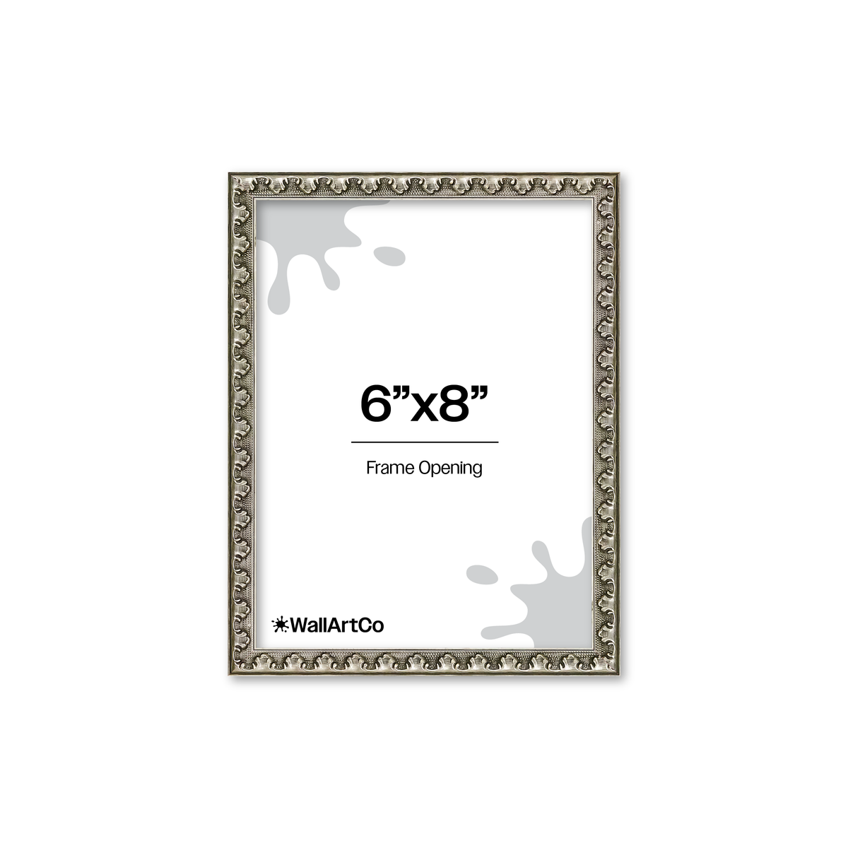 The Quiet Drama Gray Picture Frame