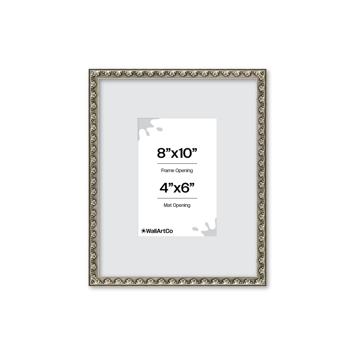 The Quiet Drama Gray Picture Frame