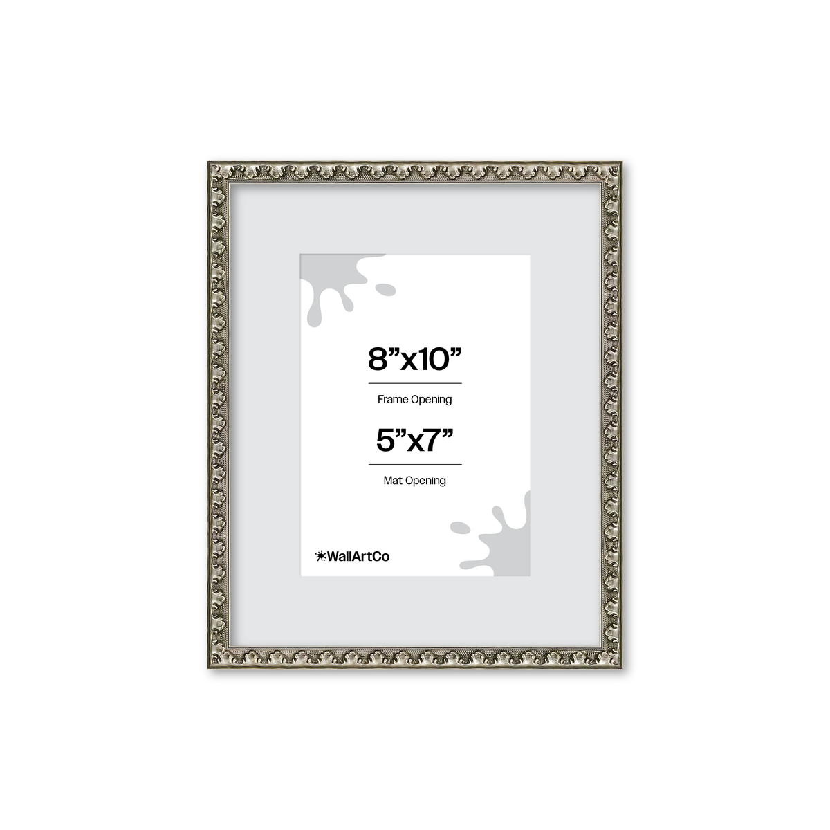 The Quiet Drama Gray Picture Frame