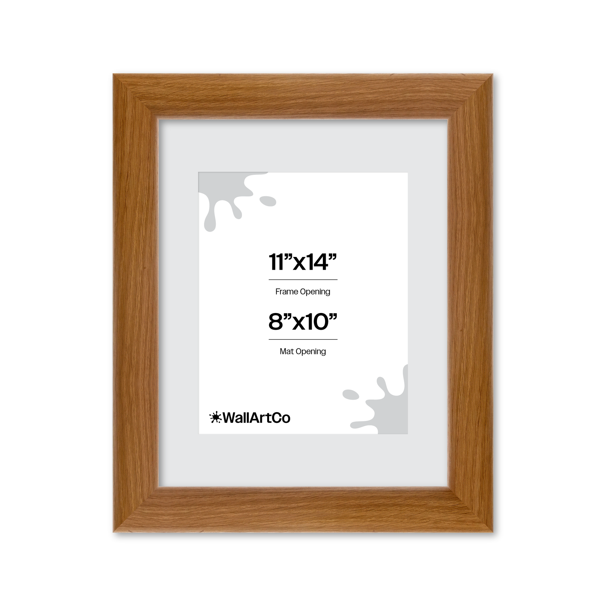11" x 14" Light Oak Hudson Valley Wall Frame