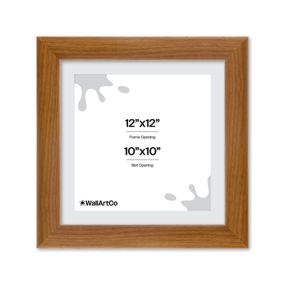 12" x 12" Light Oak Hudson Valley Wall Frame