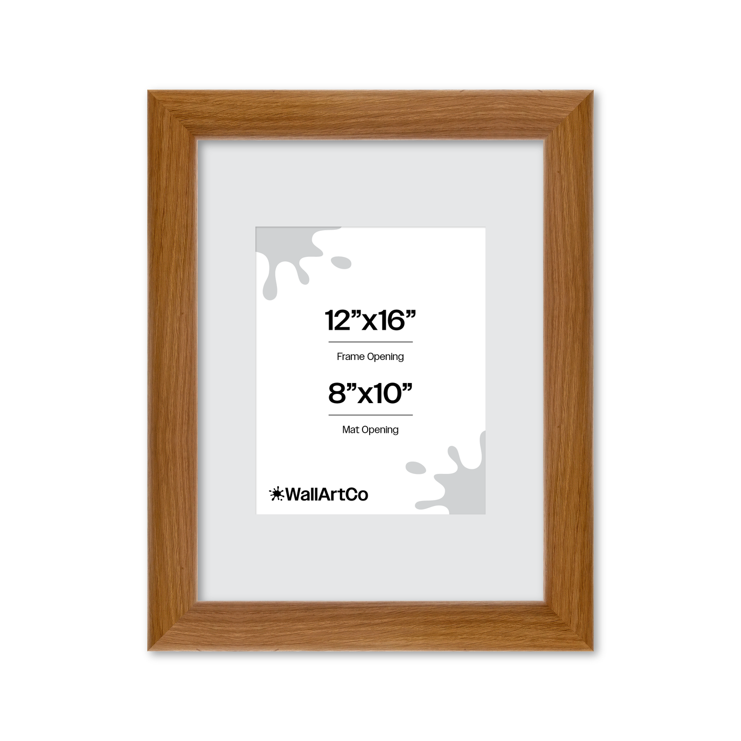 12" x 16" Light Oak Hudson Valley Wall Frame