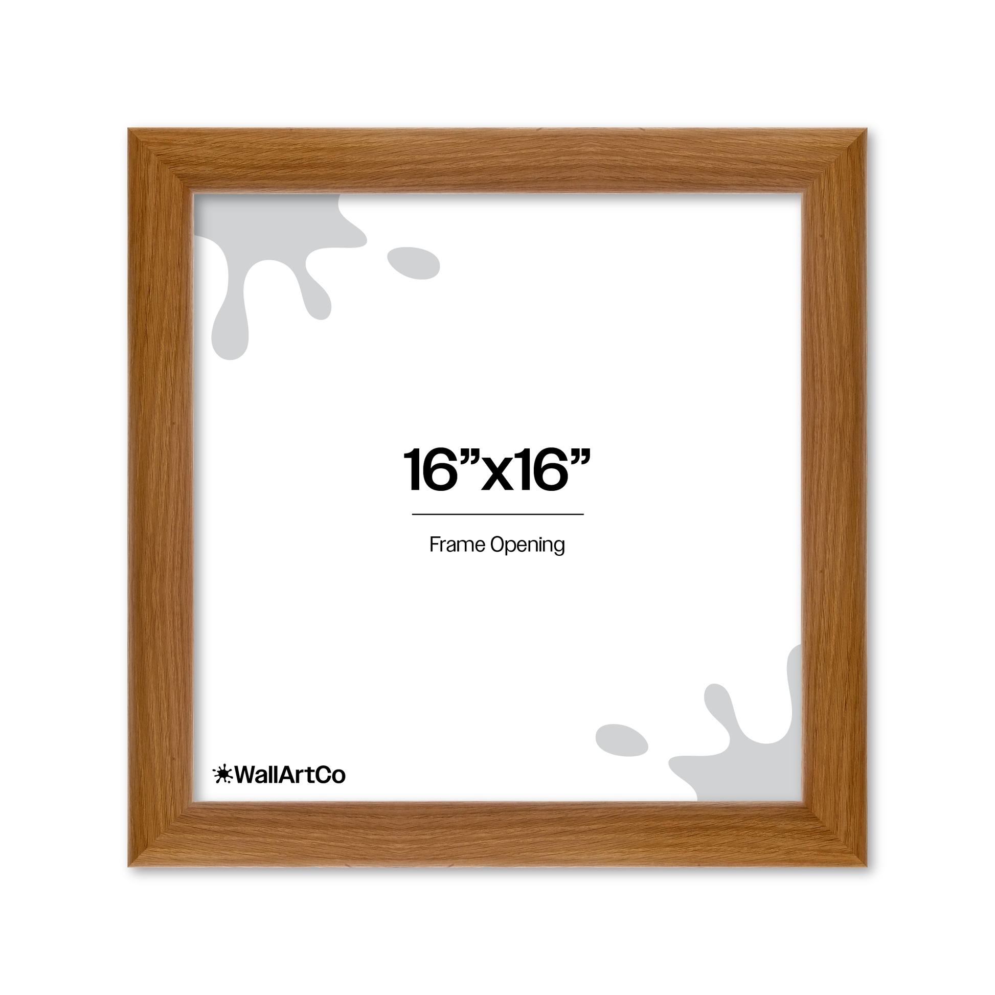 Front of picture frame