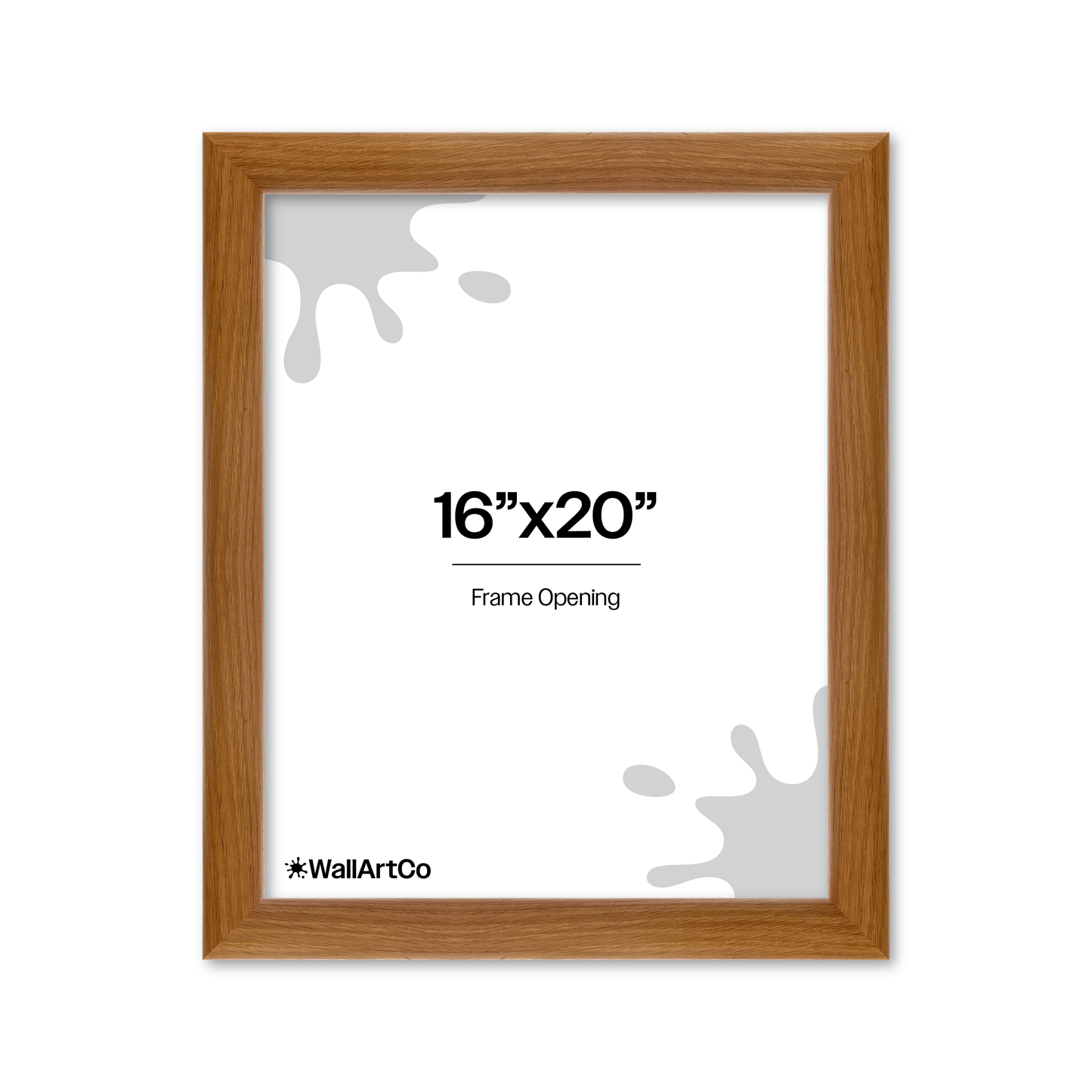 Front of picture frame