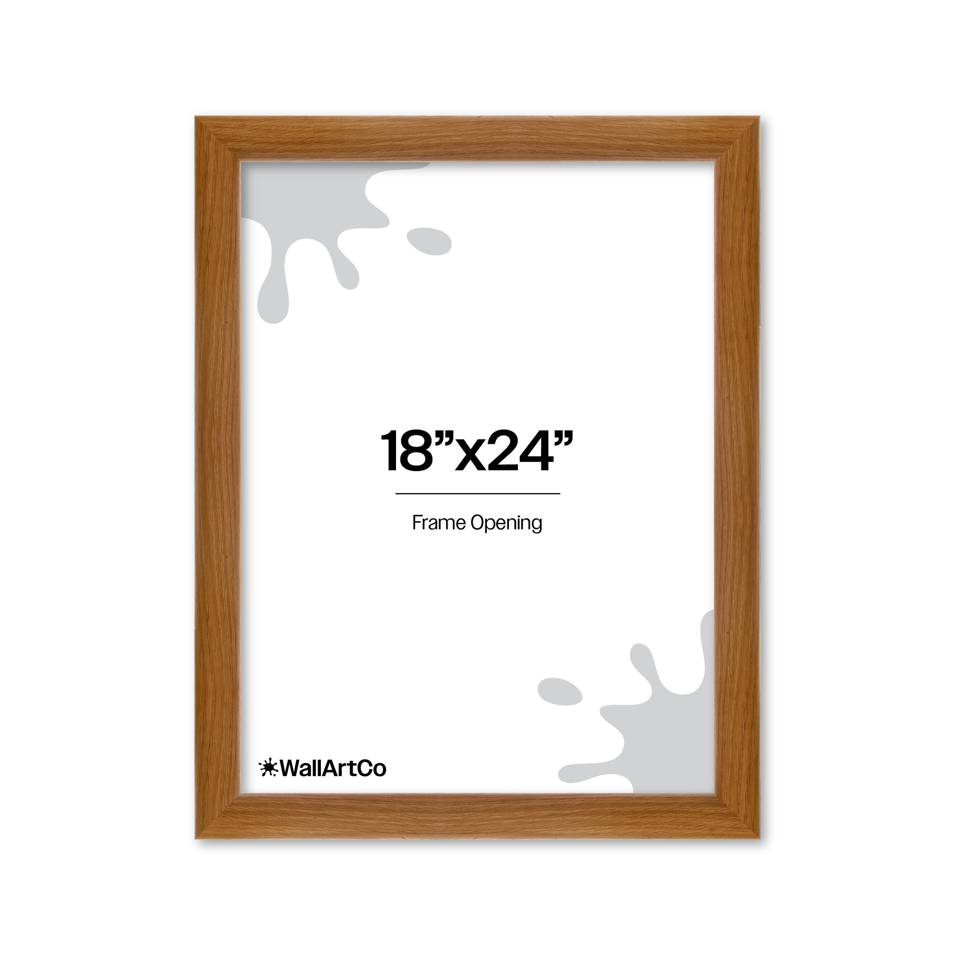 Front of picture frame