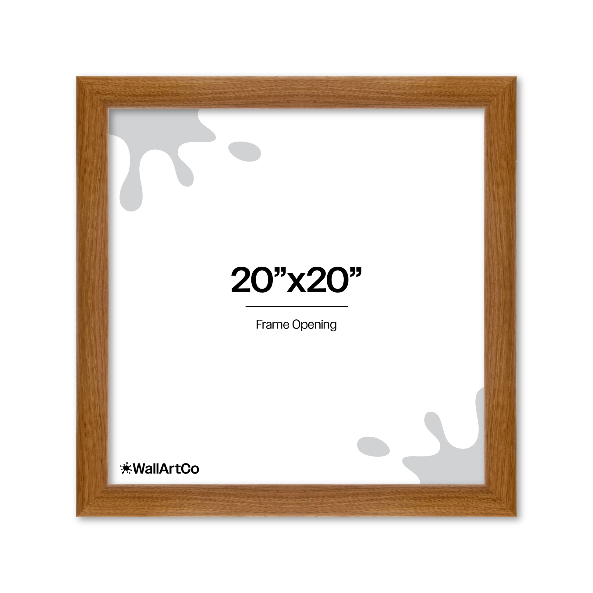 Front of picture frame