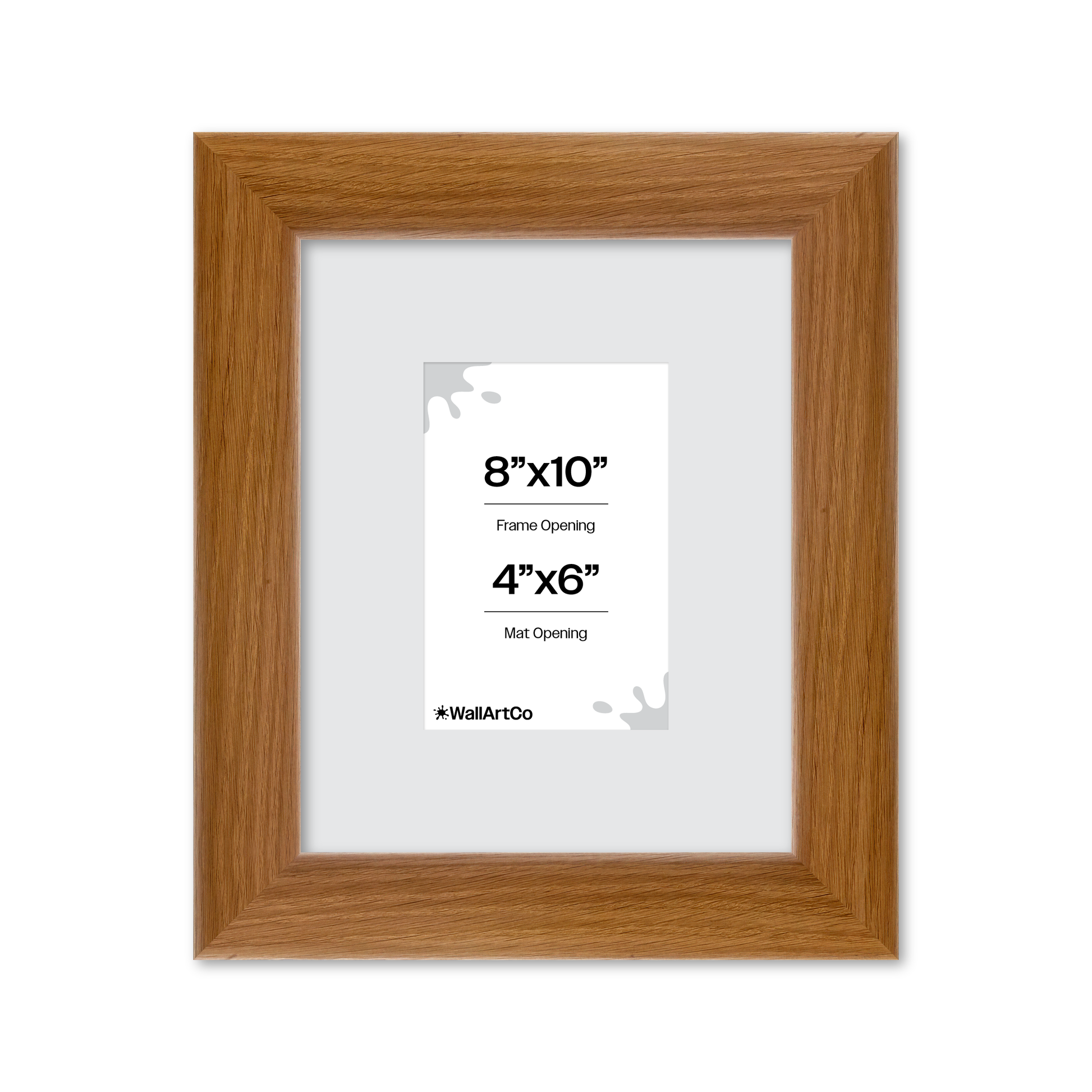 8" x 10" Light Oak Hudson Valley Wall Frame