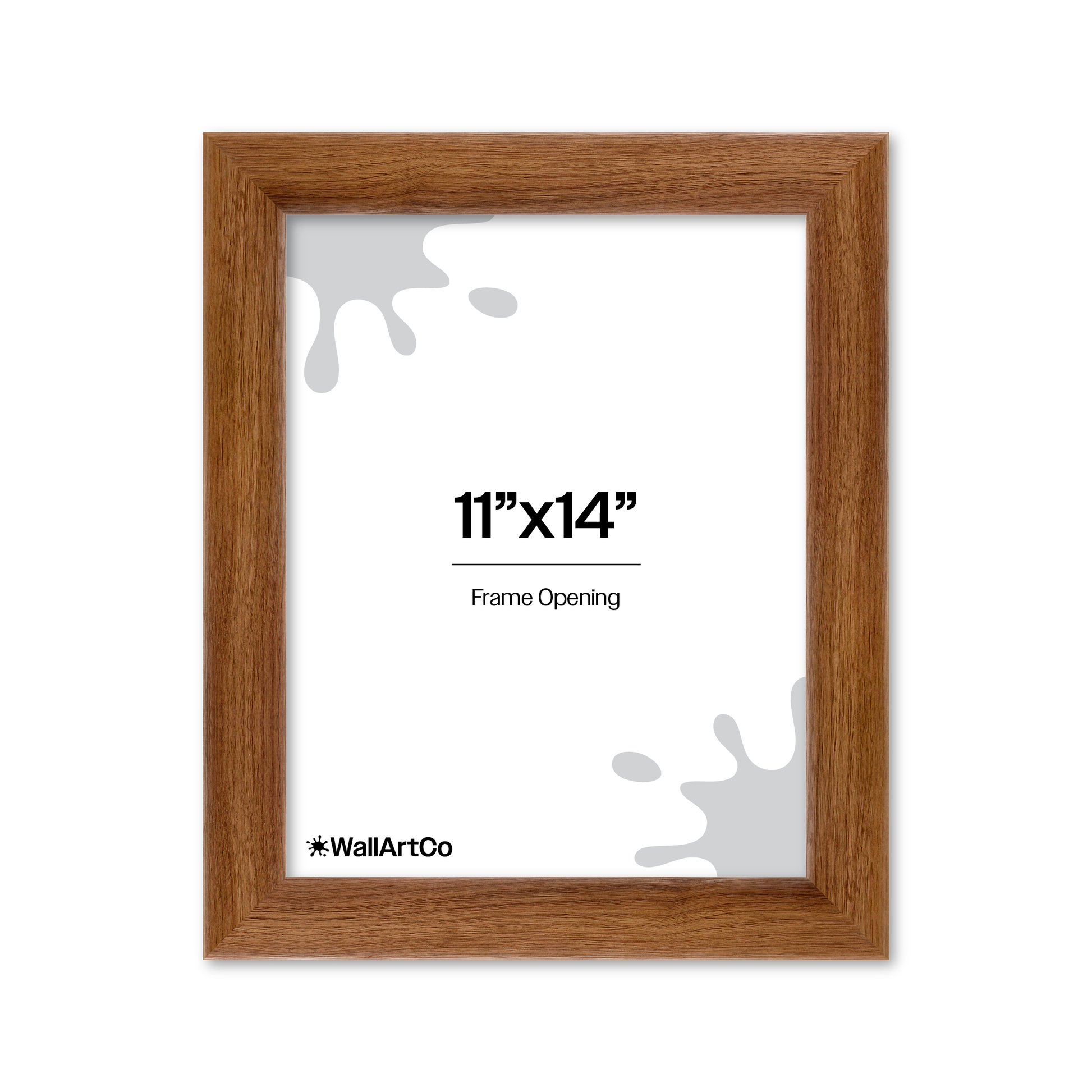 Front of picture frame