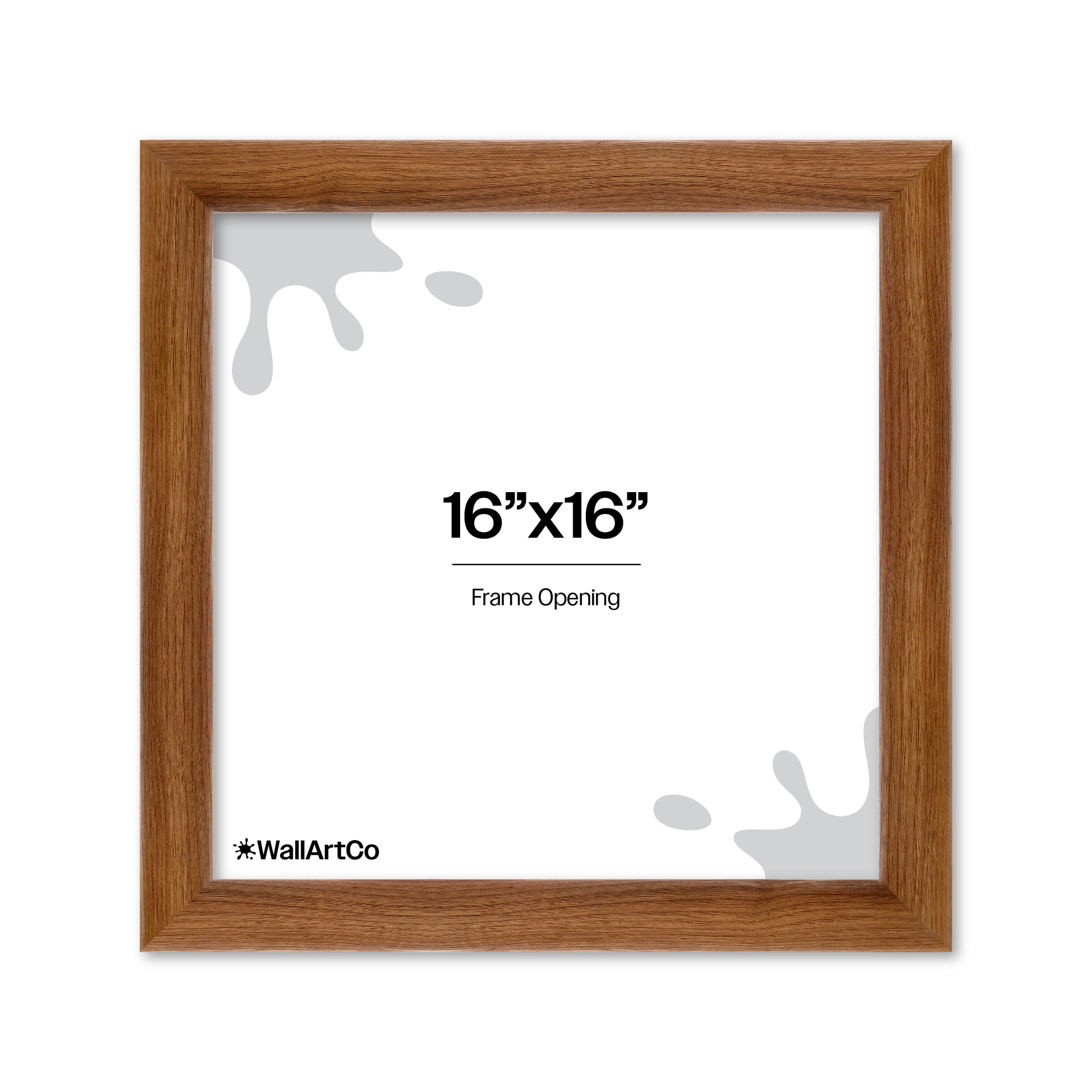 Front of picture frame