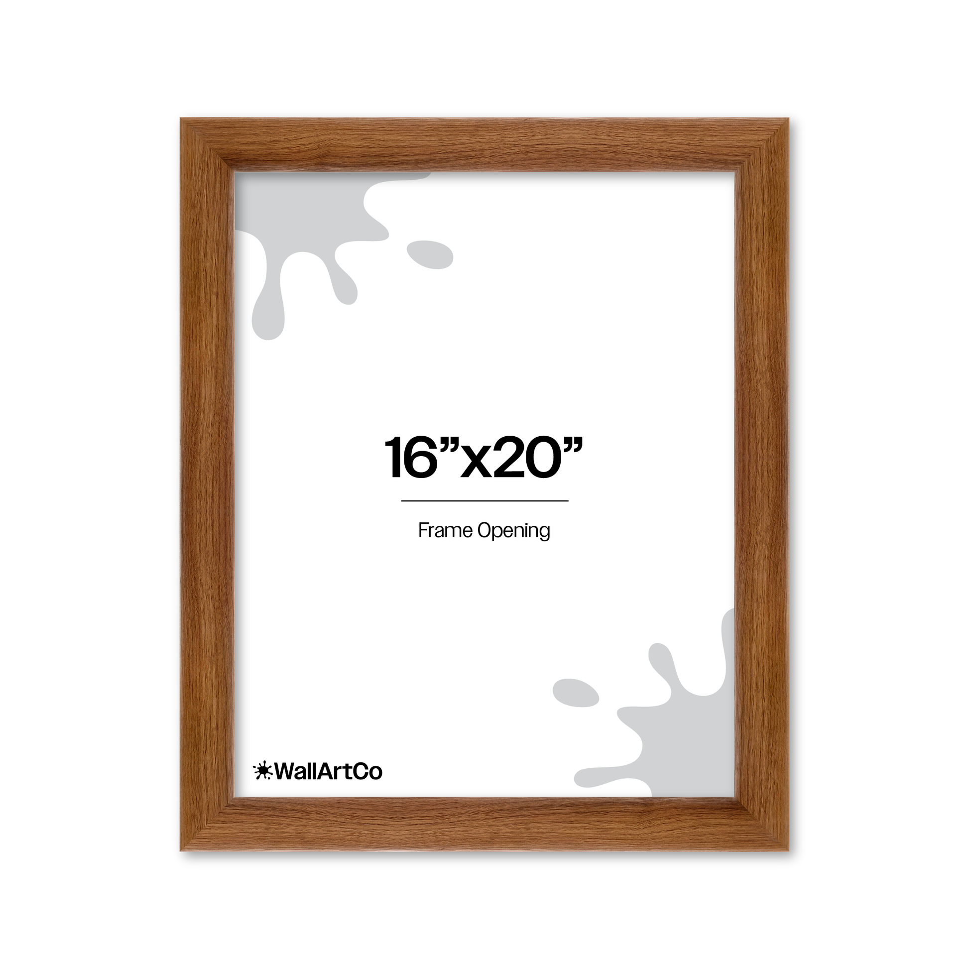 Front of picture frame