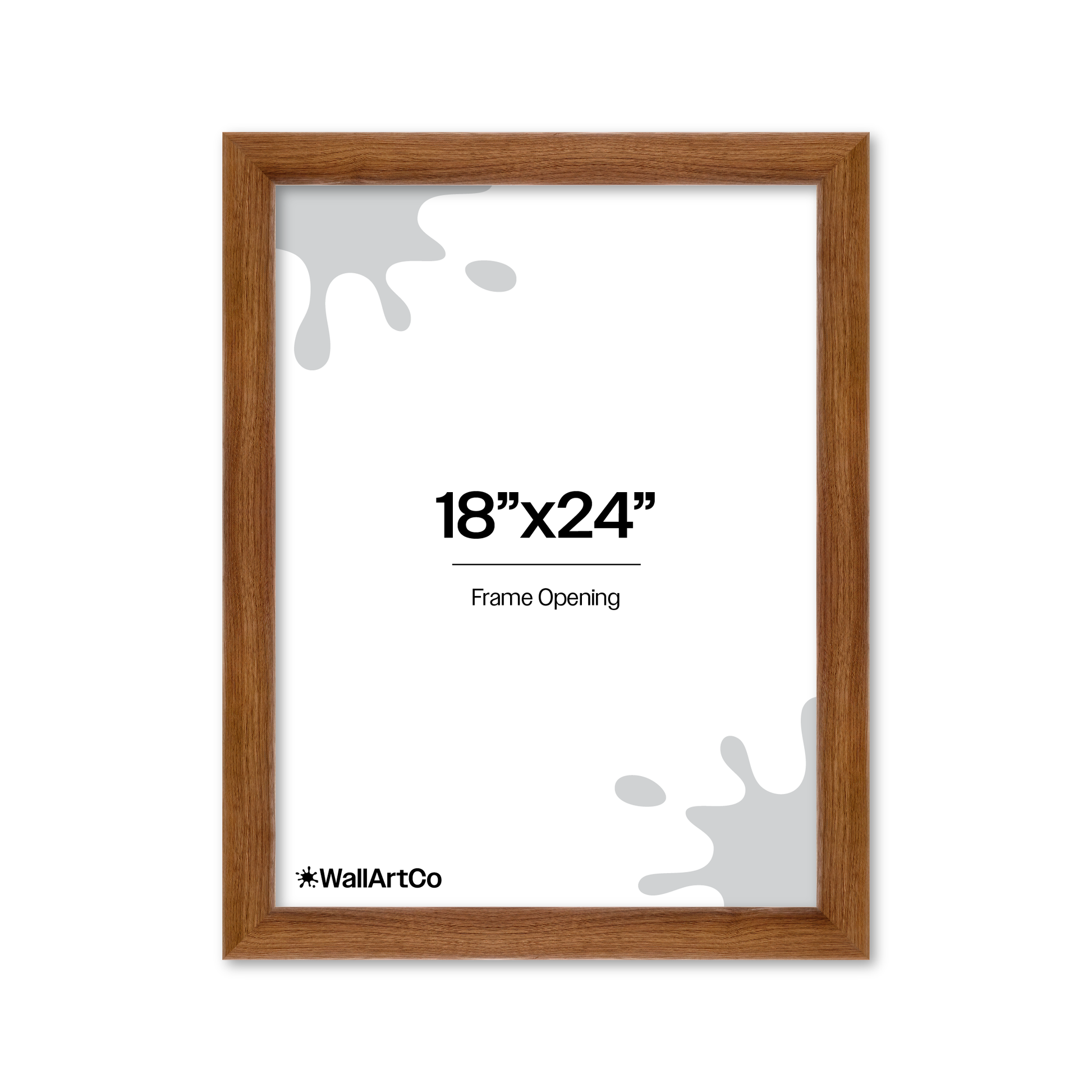 Front of picture frame