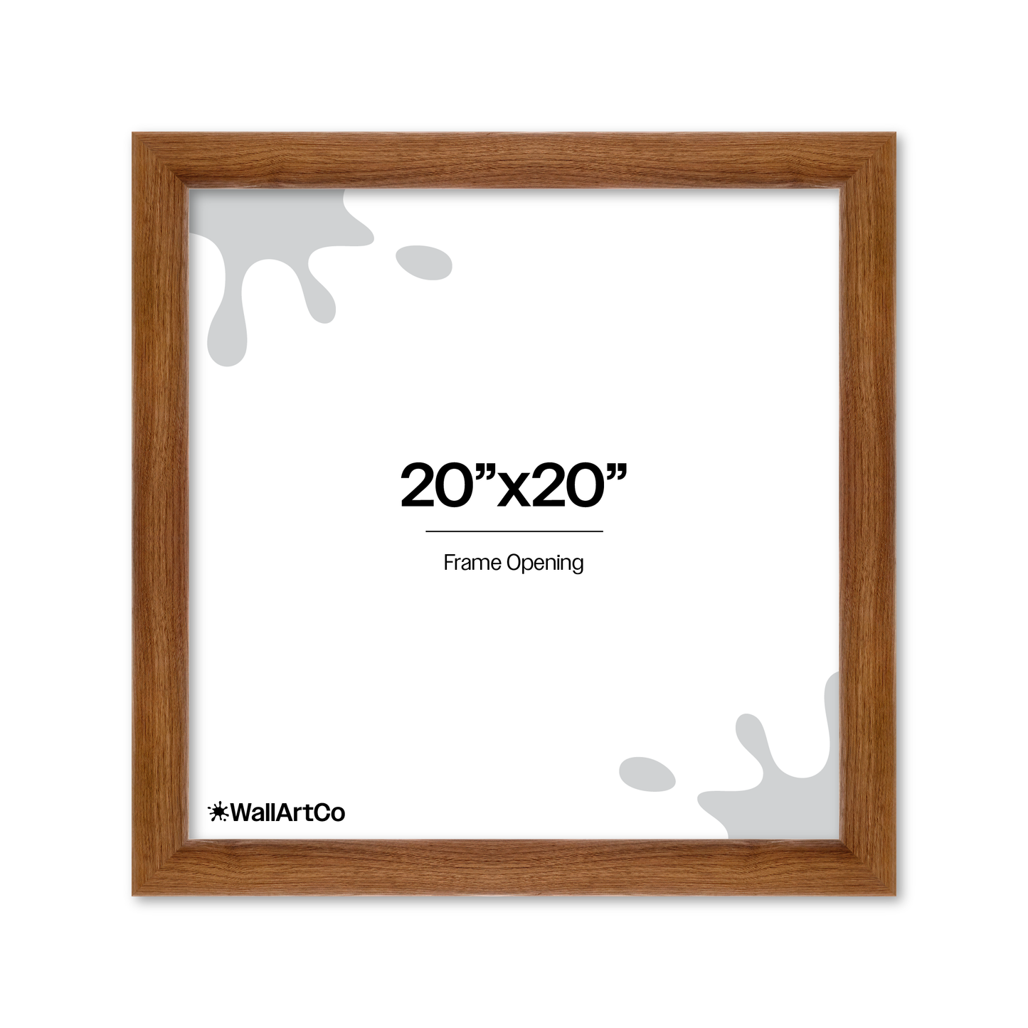 Front of picture frame
