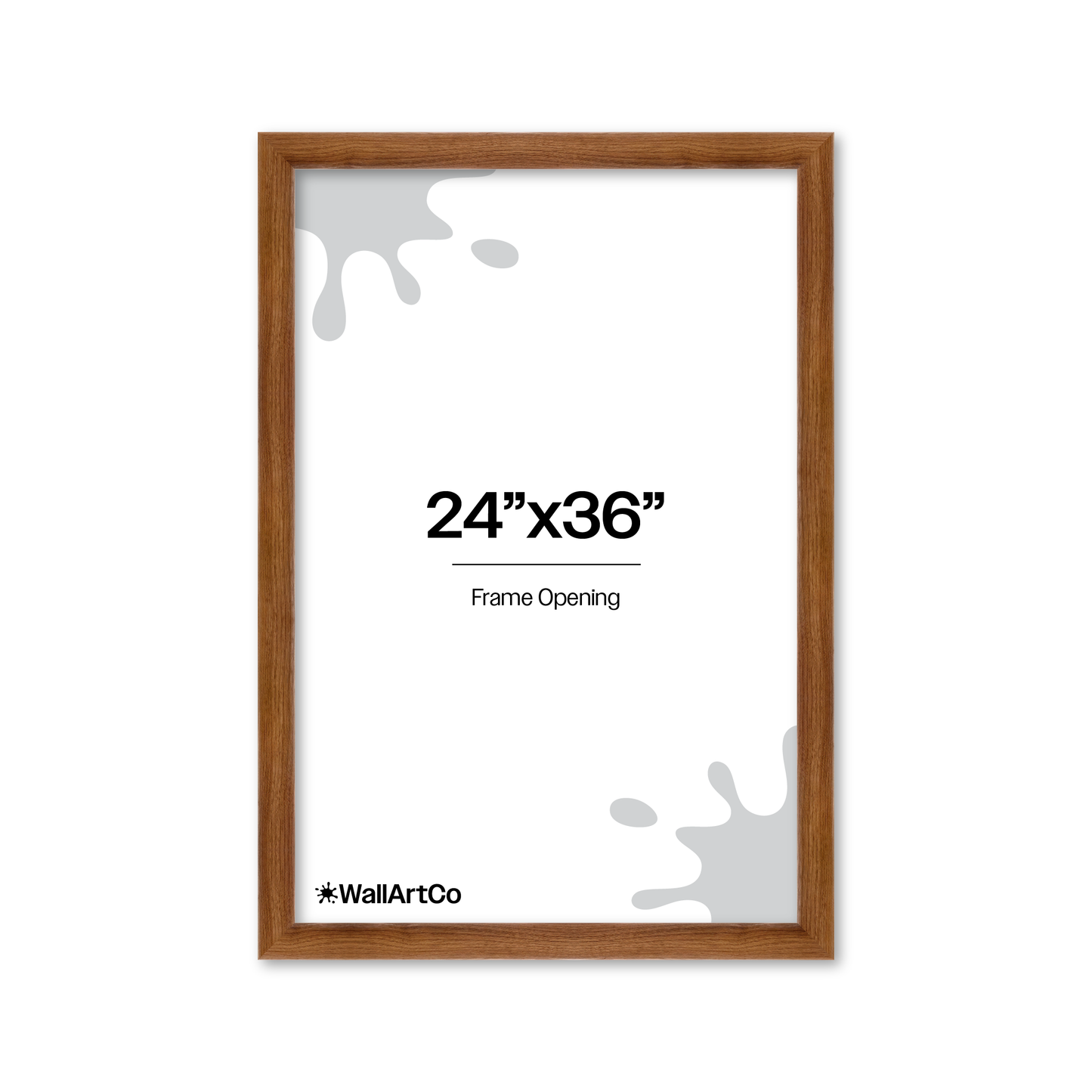 Front of picture frame