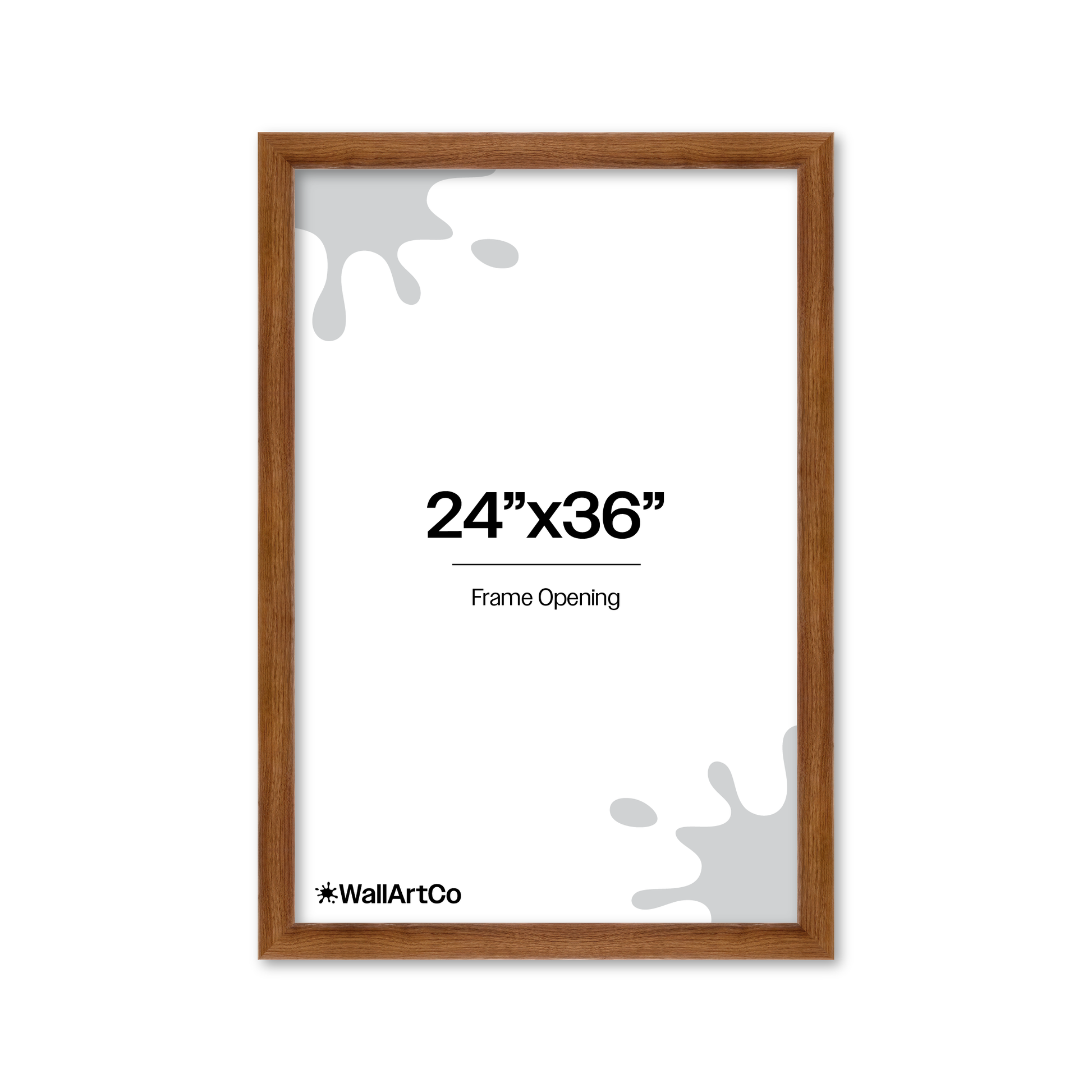 Front of picture frame