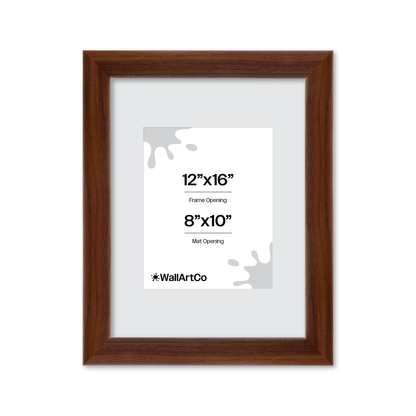 12" x 16" Dark Walnut Hudson Valley Wall Frame