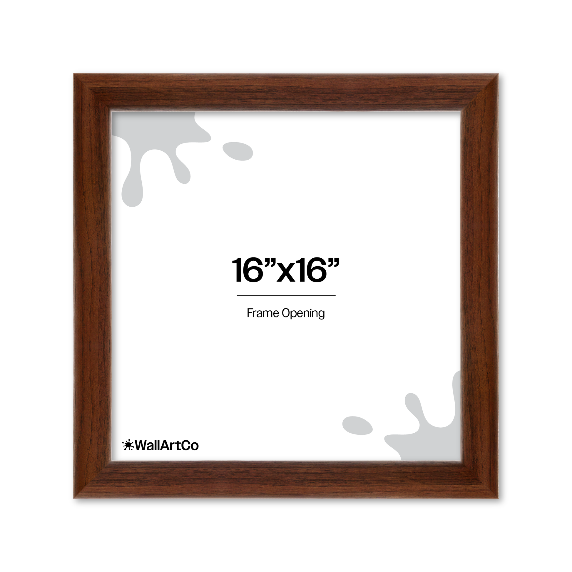 Front of picture frame