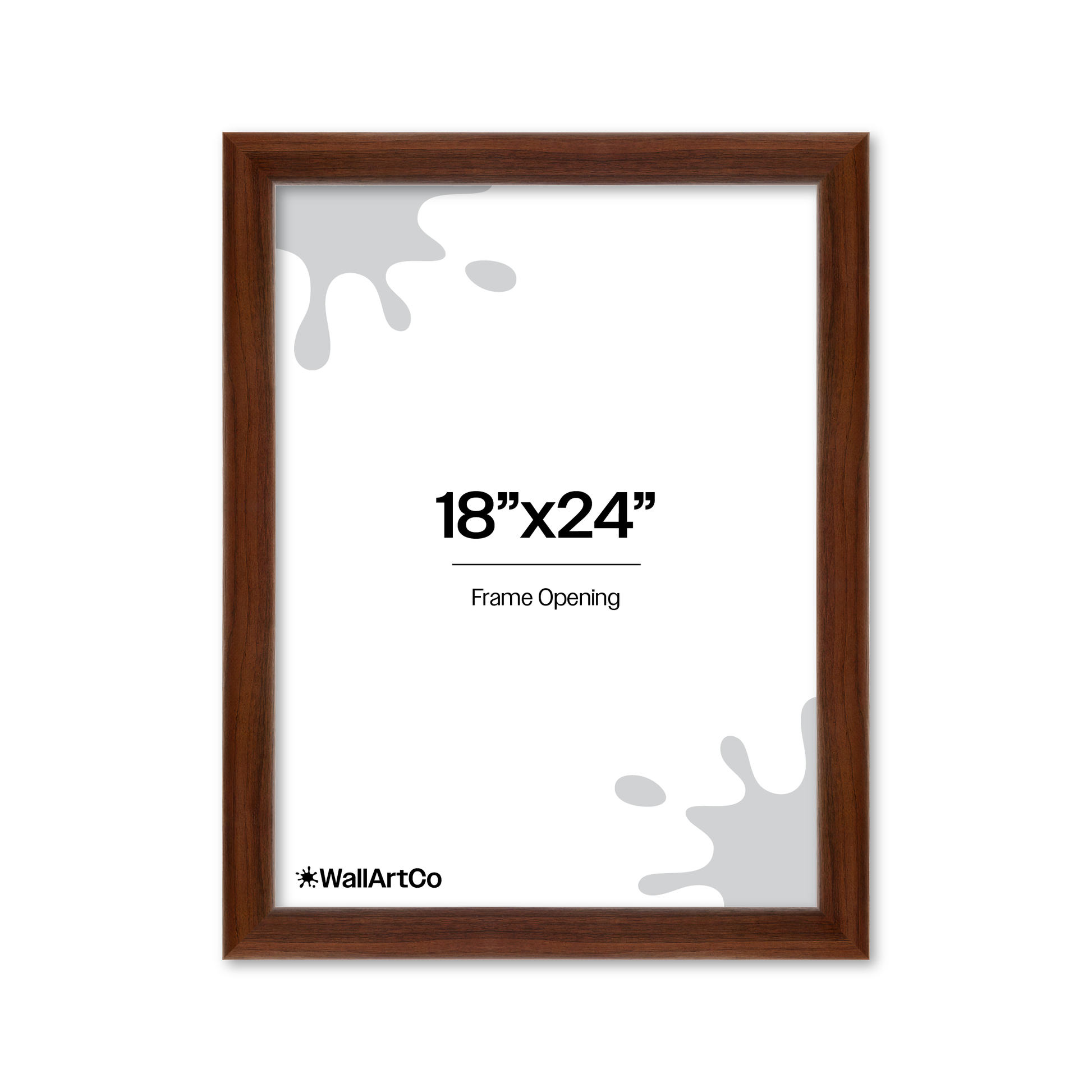 Front of picture frame