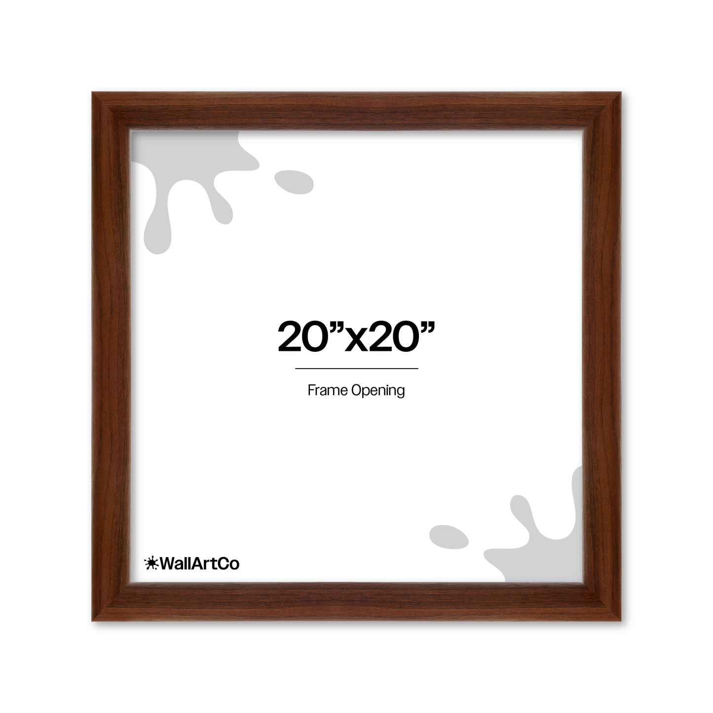 Front of picture frame