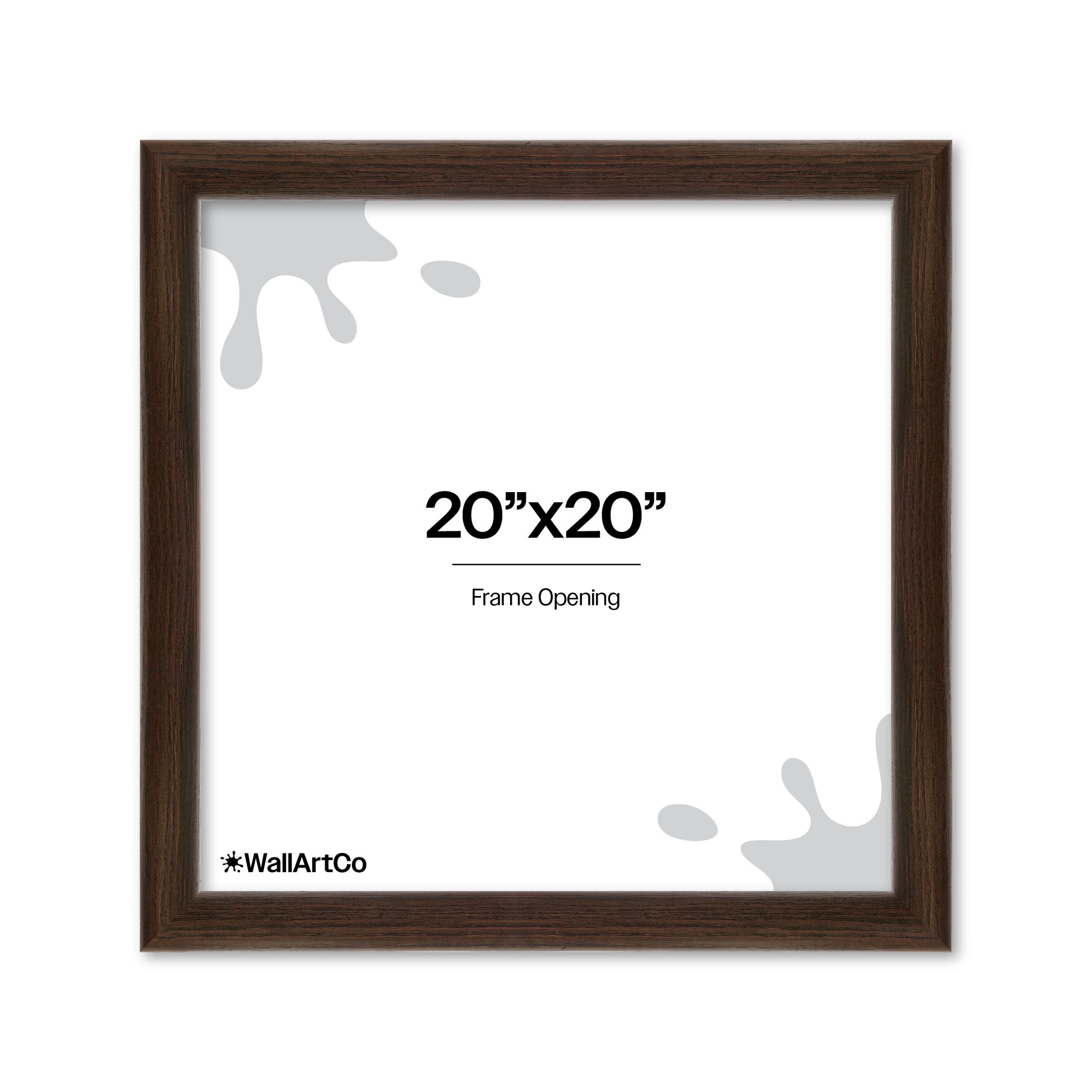 Front of picture frame