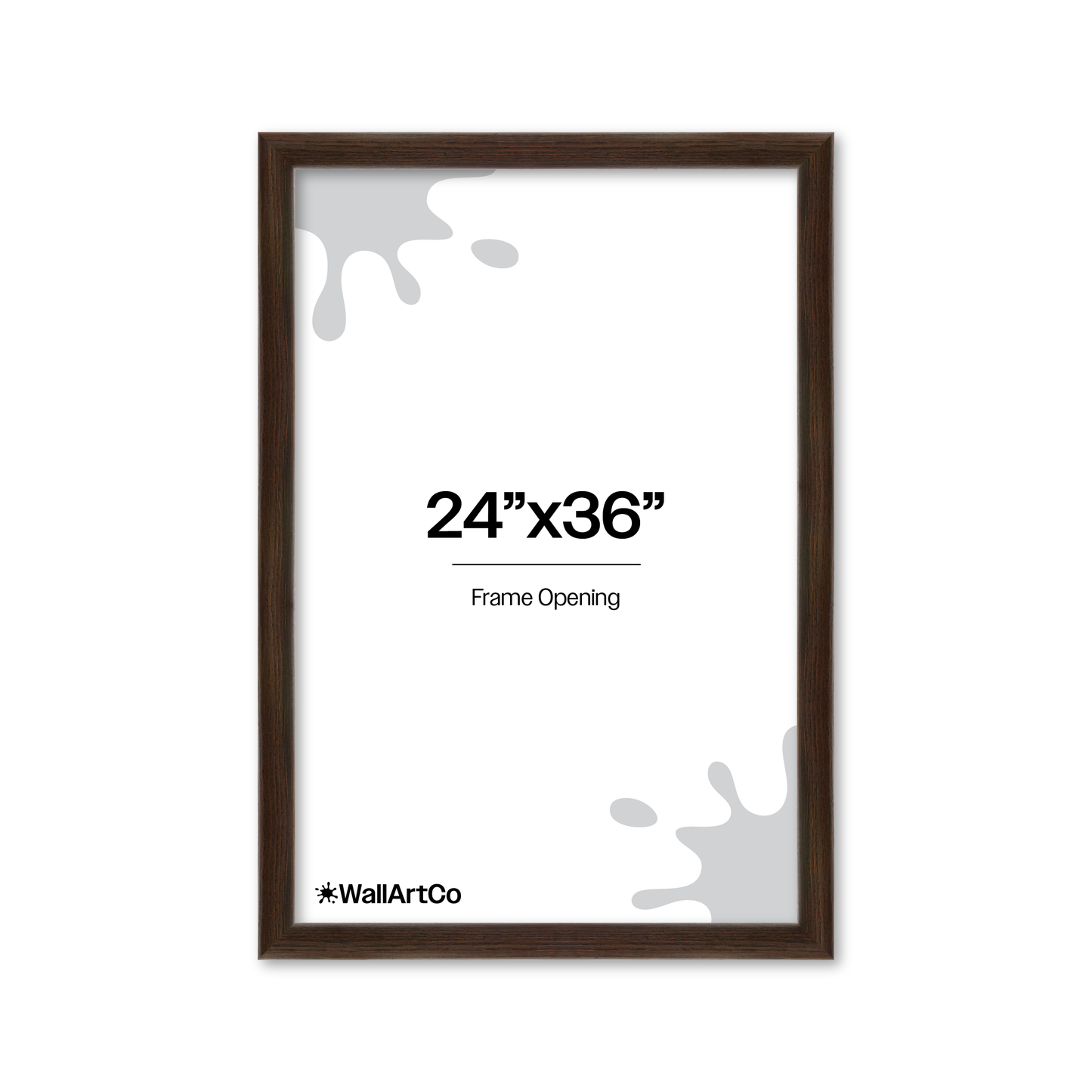 Front of picture frame