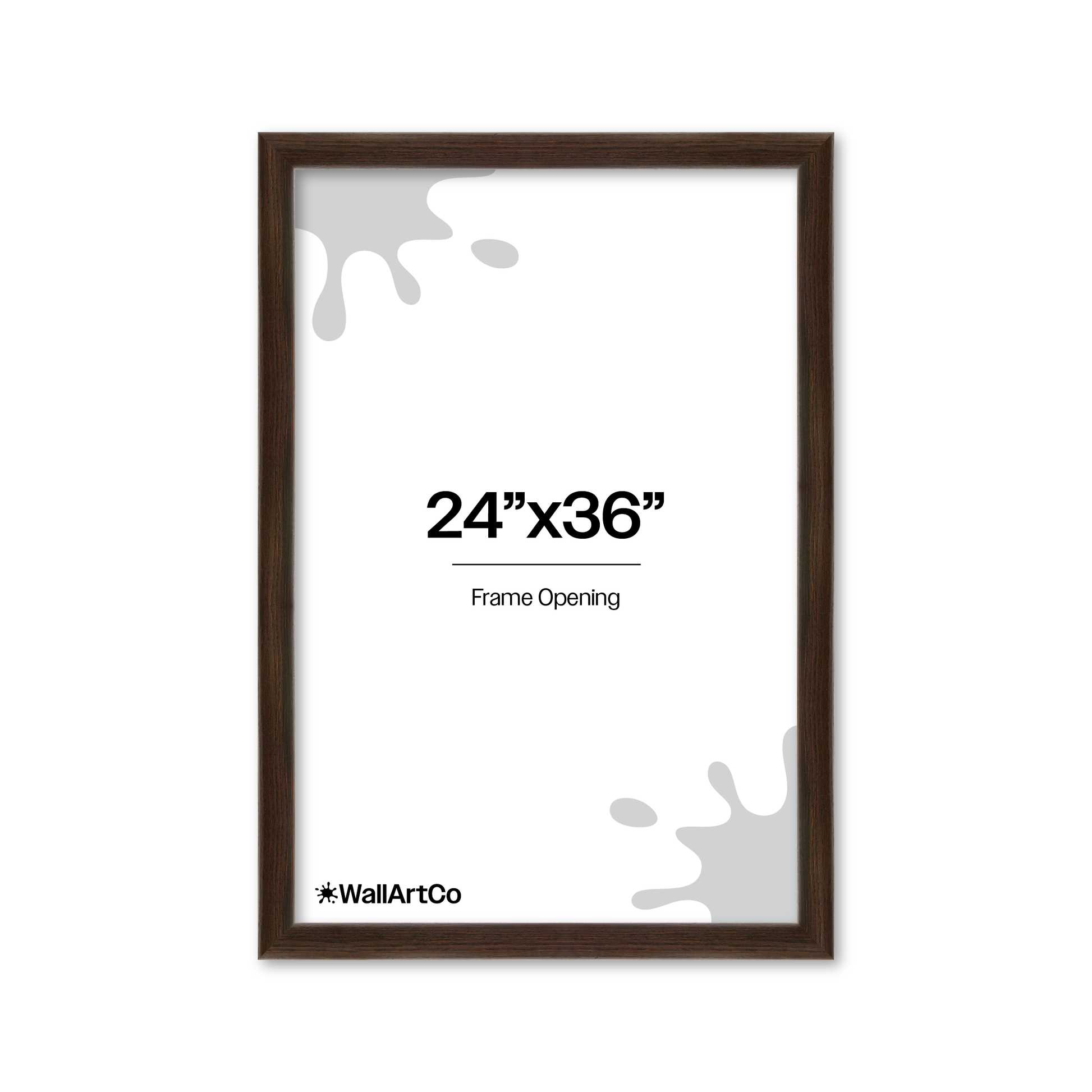 Front of picture frame