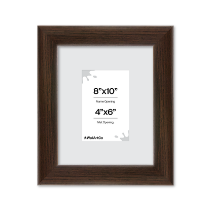 8" x 10" Dark Oak Hudson Valley Wall Frame
