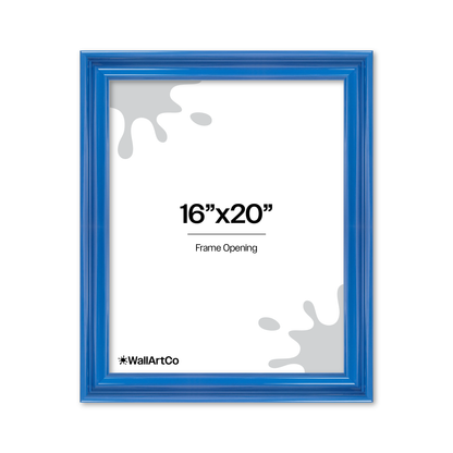 The Loud One - Blue Picture Frame