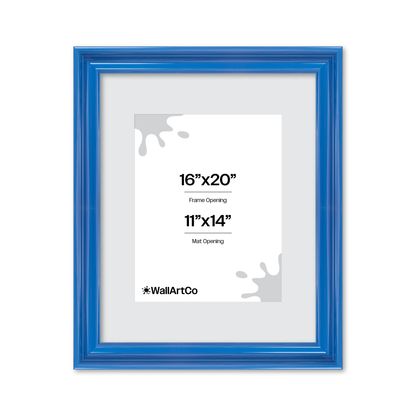 The Loud One - Blue Picture Frame