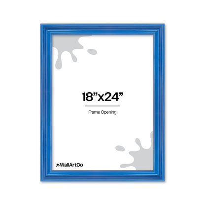The Loud One - Blue Picture Frame