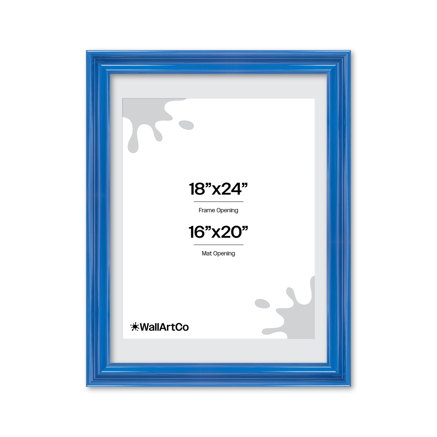 The Loud One - Blue Picture Frame