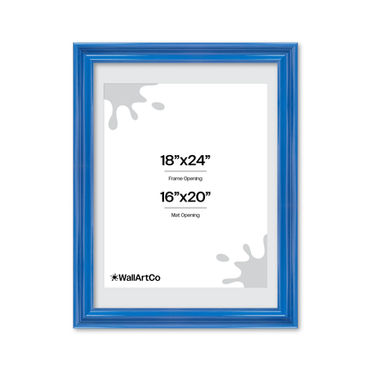 The Loud One - Blue Picture Frame