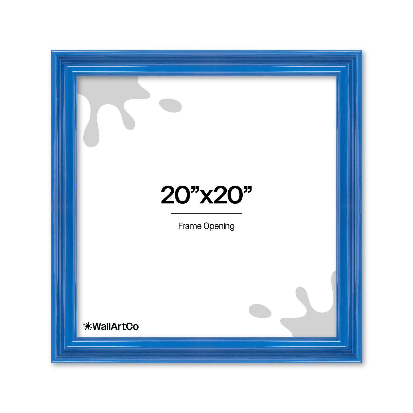The Loud One - Blue Picture Frame