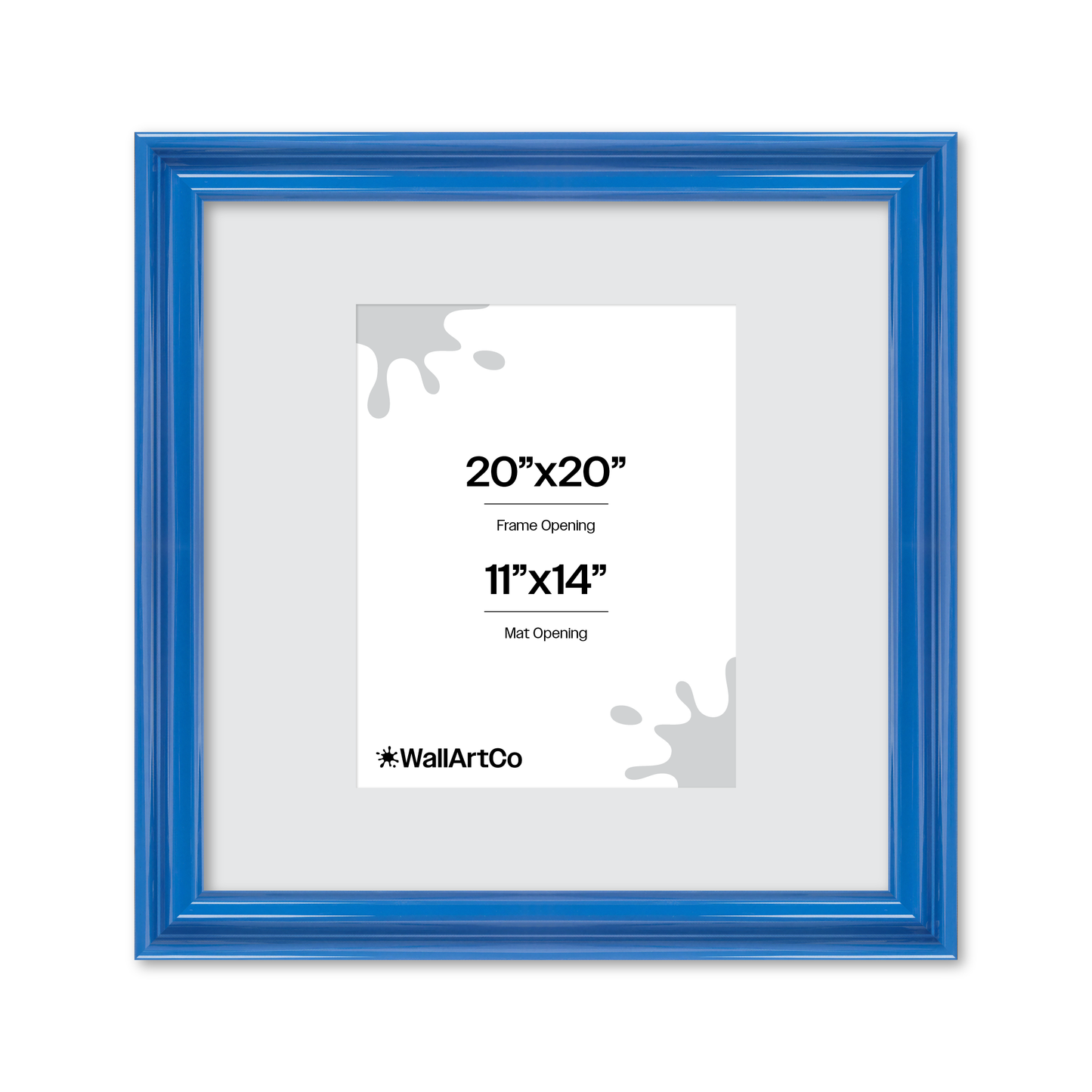 The Loud One - Blue Picture Frame