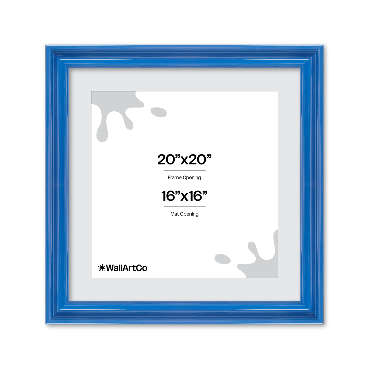 The Loud One - Blue Picture Frame