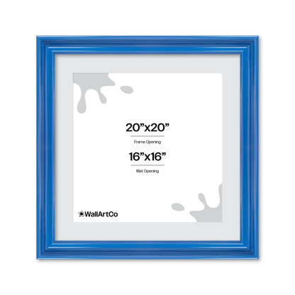The Loud One - Blue Picture Frame