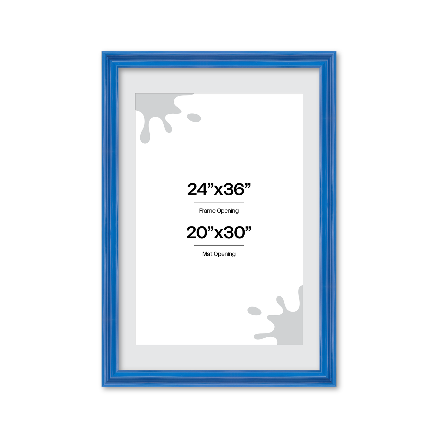 The Loud One - Blue Picture Frame