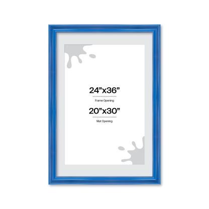 The Loud One - Blue Picture Frame