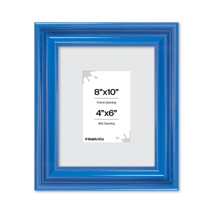 The Loud One - Blue Picture Frame