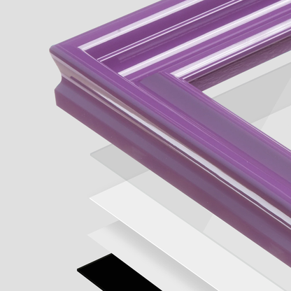 The Loud One - Purple Picture Frame