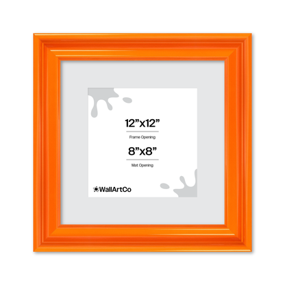 front of picture frame