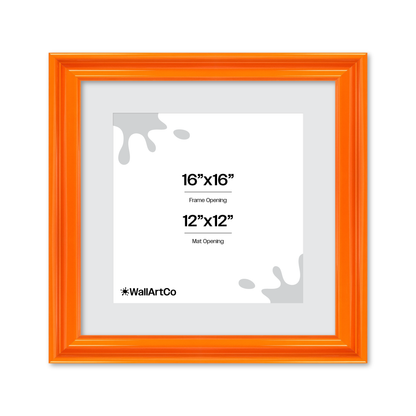 front of picture frame