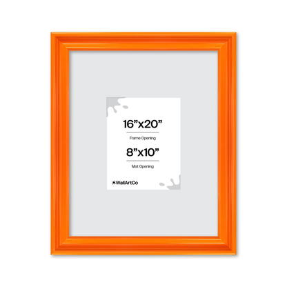 front of picture frame