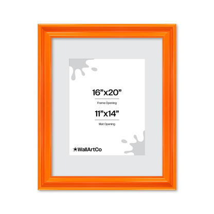front of picture frame
