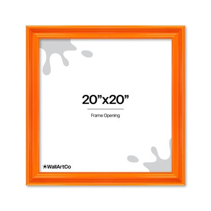 front of picture frame