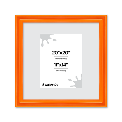 front of picture frame