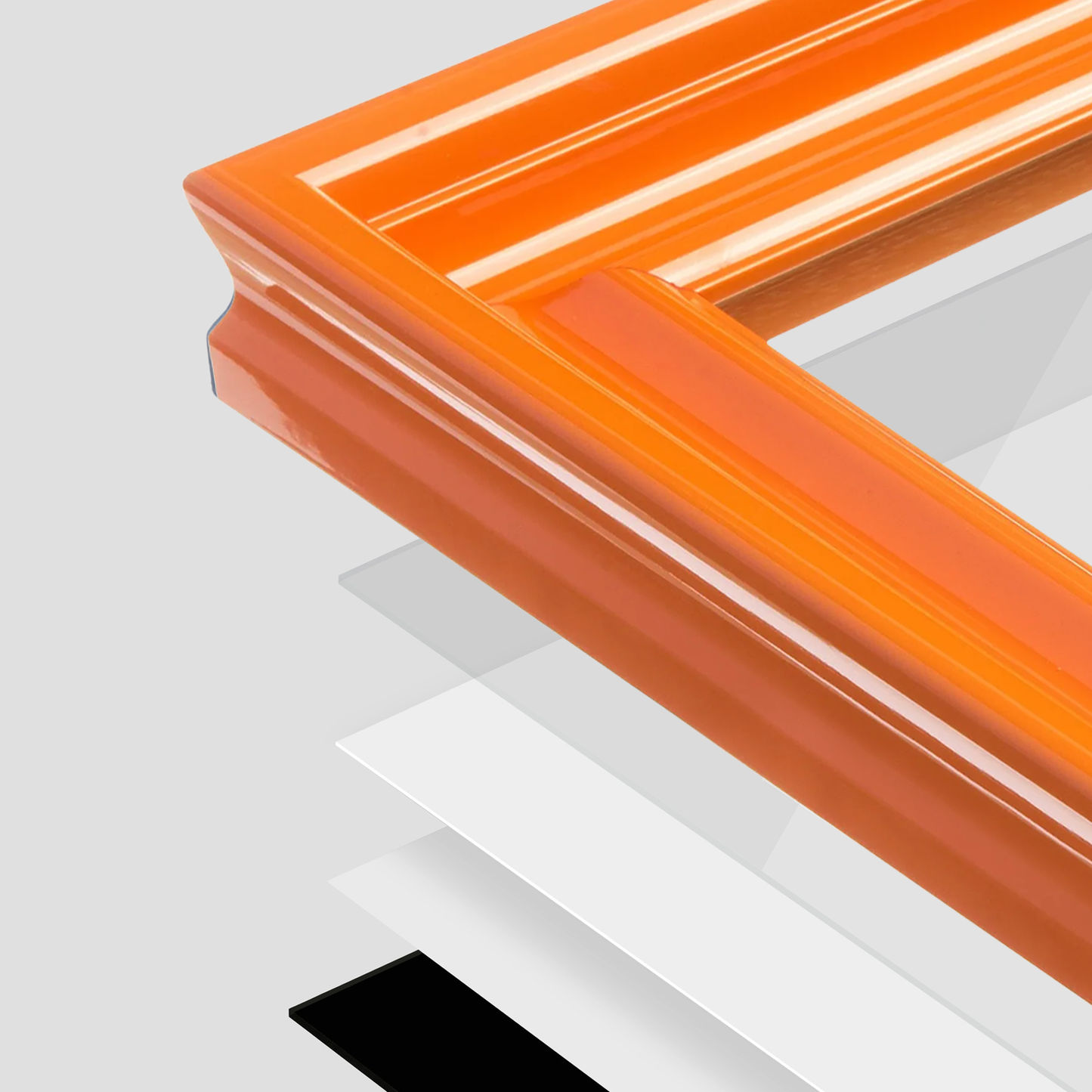 The Loud One - Orange Picture Frame