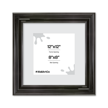 front of picture frame