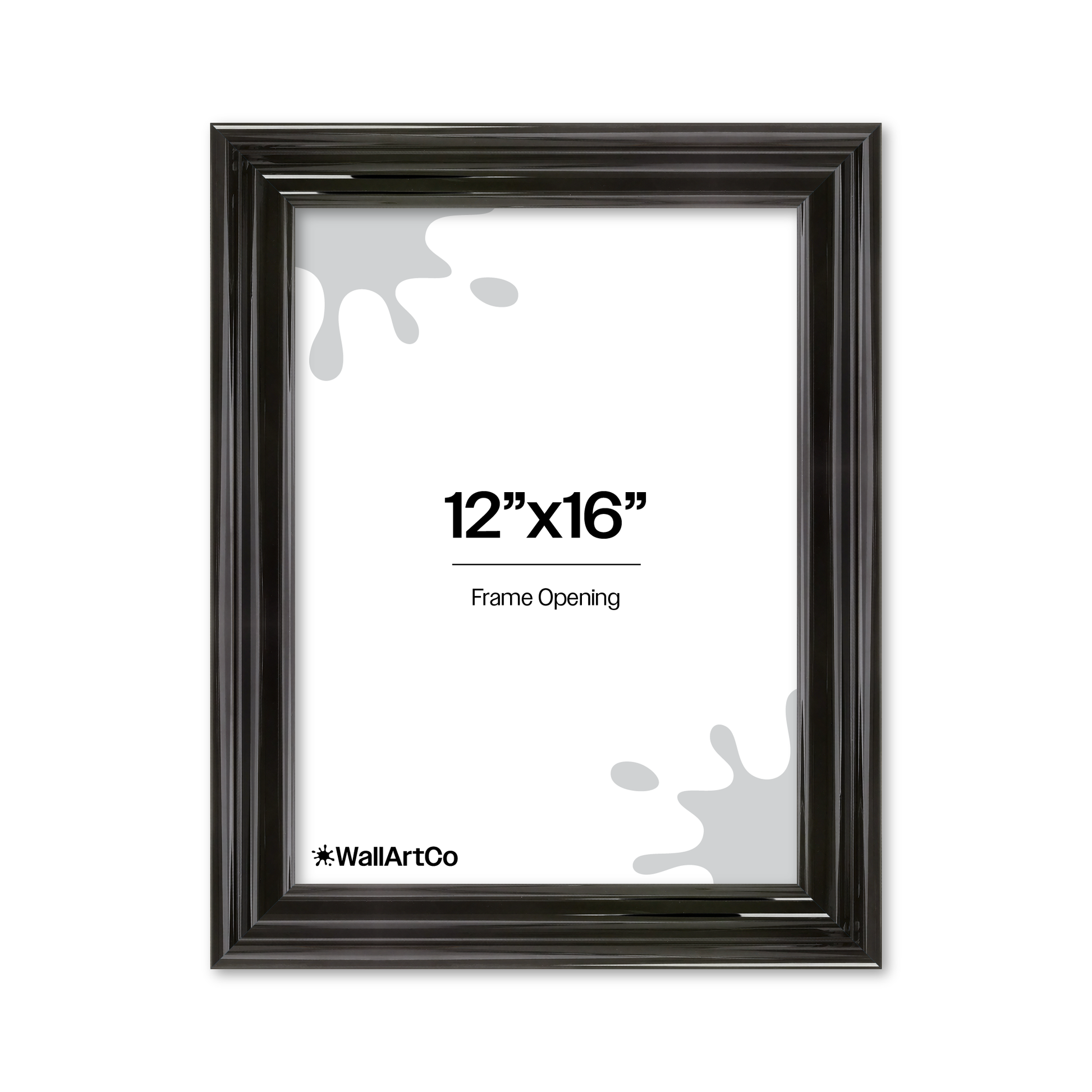 front of picture frame